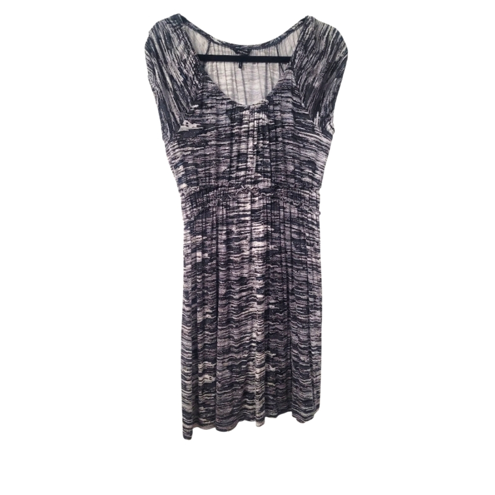 Casual DAISY FUENTES Black and White Women's Sleeveless Dress Size Large